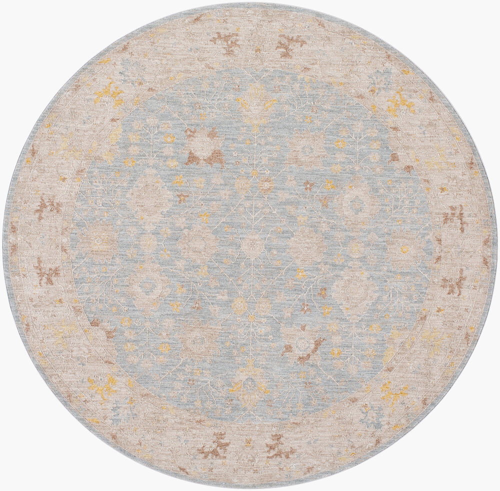 Avant Garde Machine Woven Rug, by Surya, 6'6.74" length x 6'6.74" width