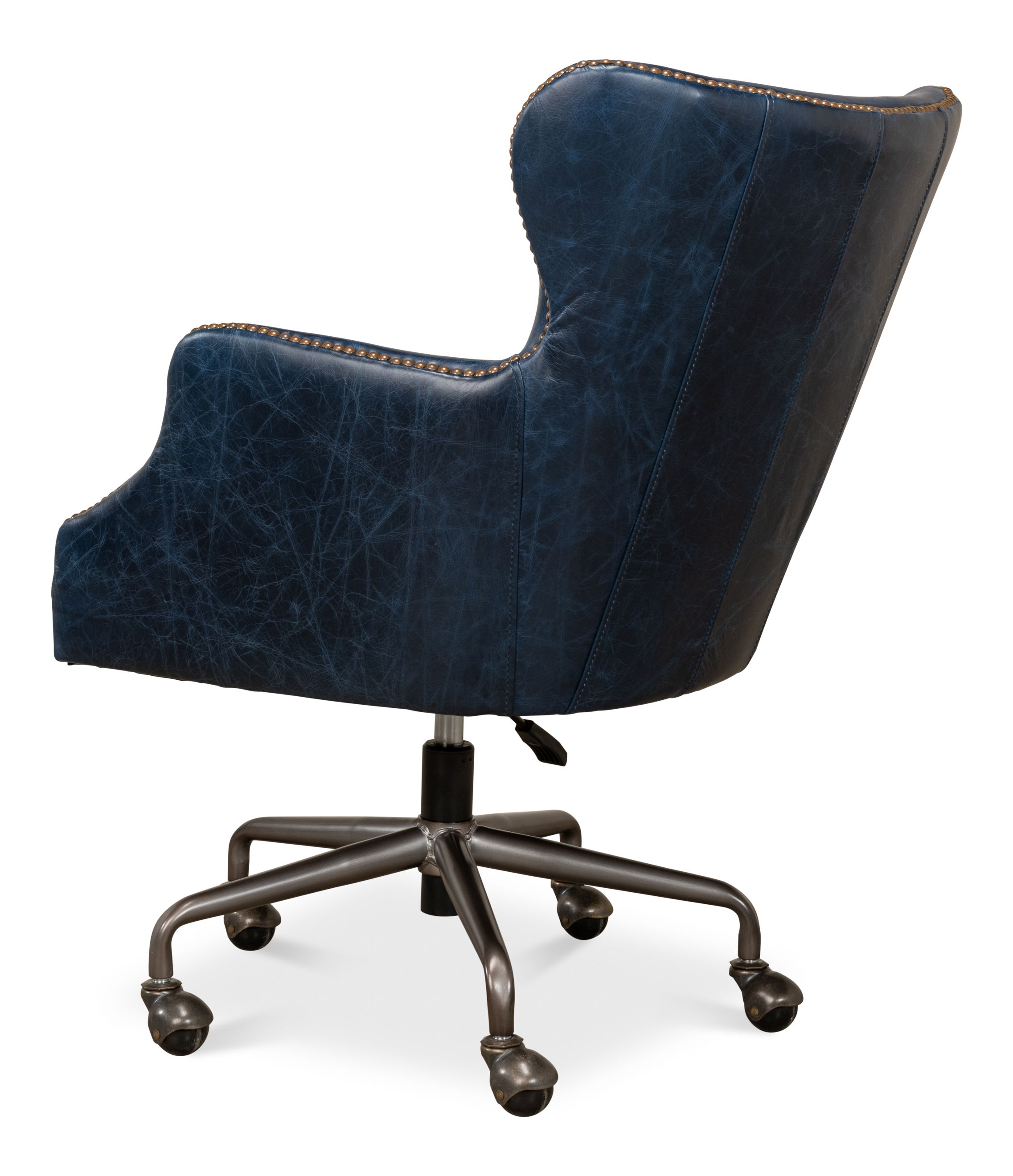 Andrew Jackson Desk Chair, Chateau Blue large image 