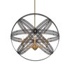 Spherical 5 Light Pendant, by Uttermost, 27.75" width x 27.5" height x 27.75" depth thumbnail 4