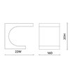 Dali End Table, Side & End Table by Villa & House, 22" width x 20" height x 16" depth thumbnail 4