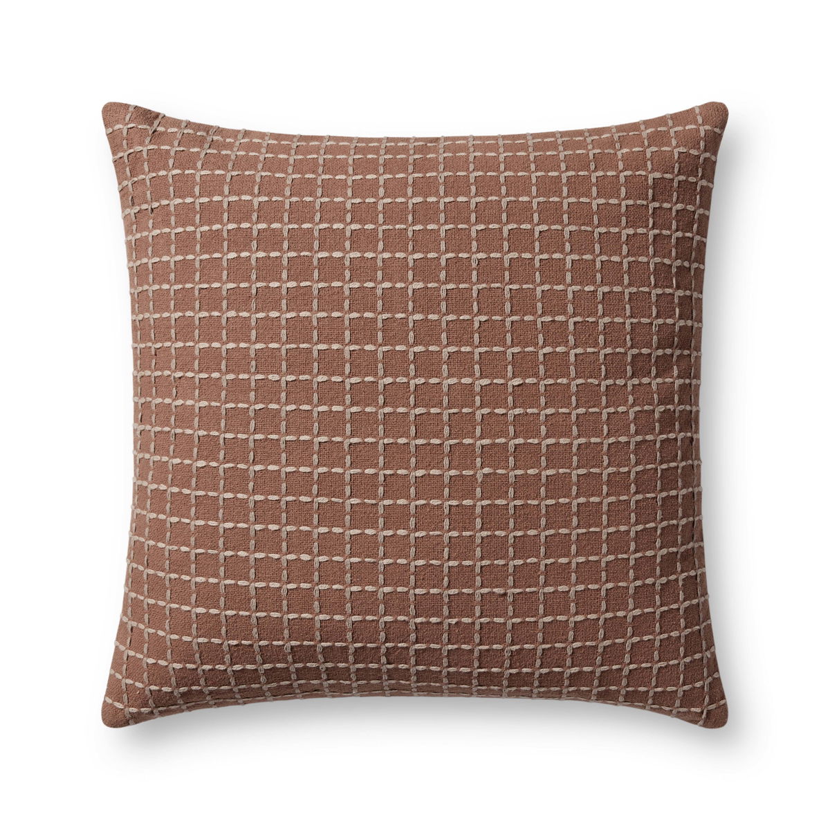 Jean Stoffer x Loloi Rose Pillow, Decorative Pillow, 22" length x 22" width View 1