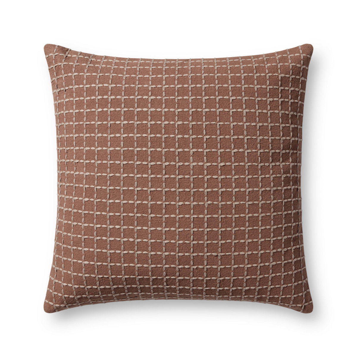 Jean Stoffer x Loloi Rose Pillow, Decorative Pillow, 22" length x 22" width View 1