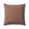 Jean Stoffer x Loloi Rose Pillow, Decorative Pillow, 22" length x 22" width thumbnail 1
