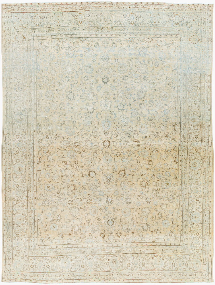 Antique One of a Kind Handmade Rug, by Surya, 13'6" length x 10'4" width