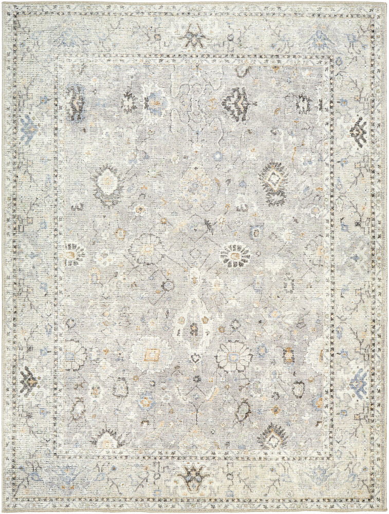Davina Machine Woven Rug, by Surya, 6'11.86" length x 5'2.99" width