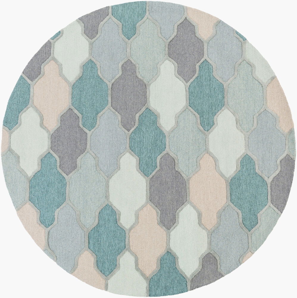 Pollack Handmade Rug, by Surya, 8' length x 8' width