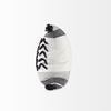 Kimia 20L x 20W White and Black Fabric Herringbone and Fringed Decorative Pillow Cover thumbnail 5