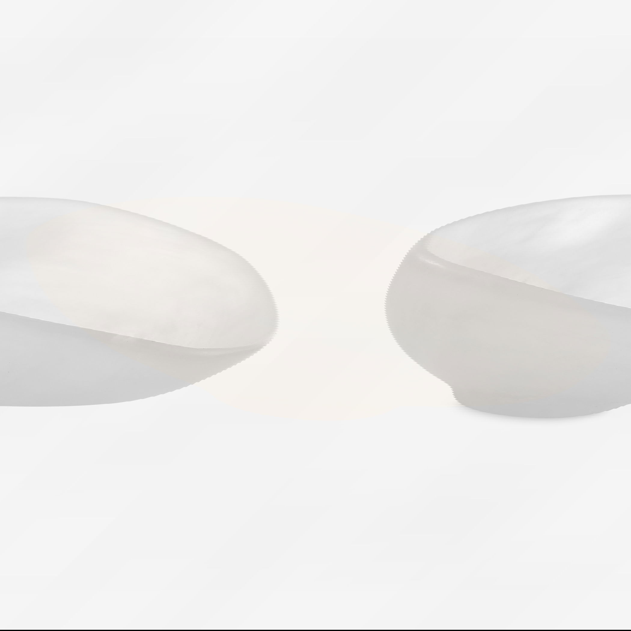 Marchena White Bowl, Decorative by Uttermost, 16" width x 4.5" height x 10" depth View 1