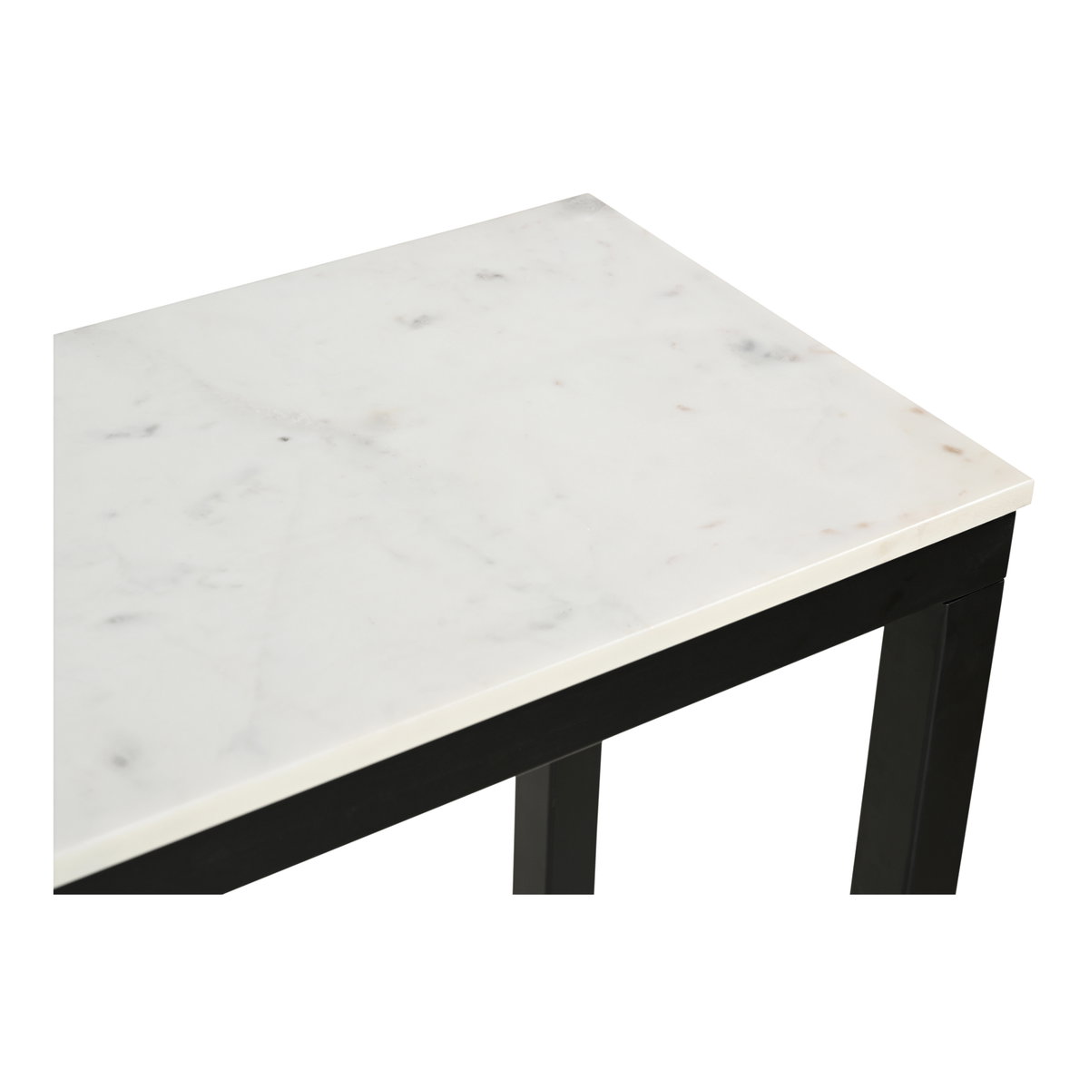 Parson Console Table White, by Moe's Home, 42" width x 30" height x 14" depth View 4