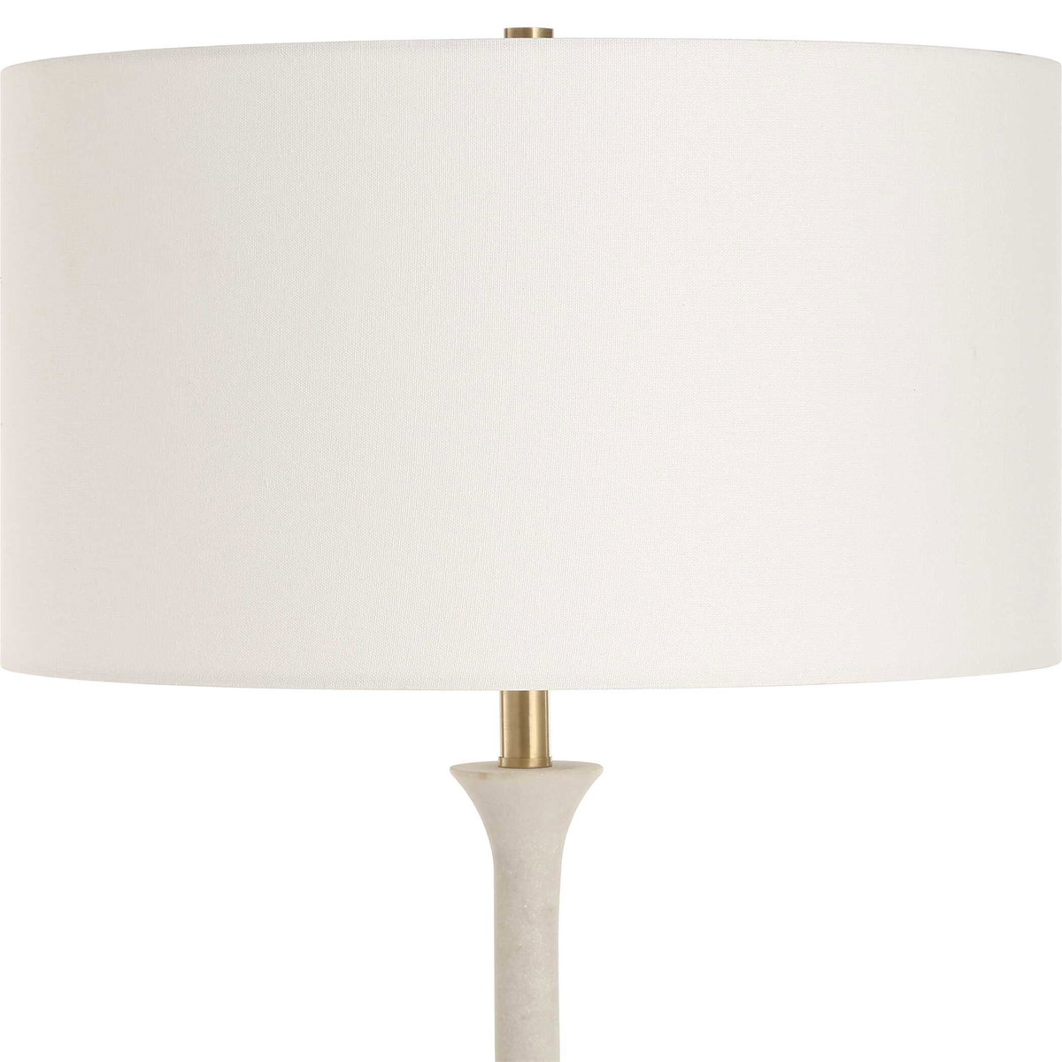 Dewdrop Ivory Floor Lamp, by Uttermost, 1'6" width x 5'4" height x 1'6" depth View 6