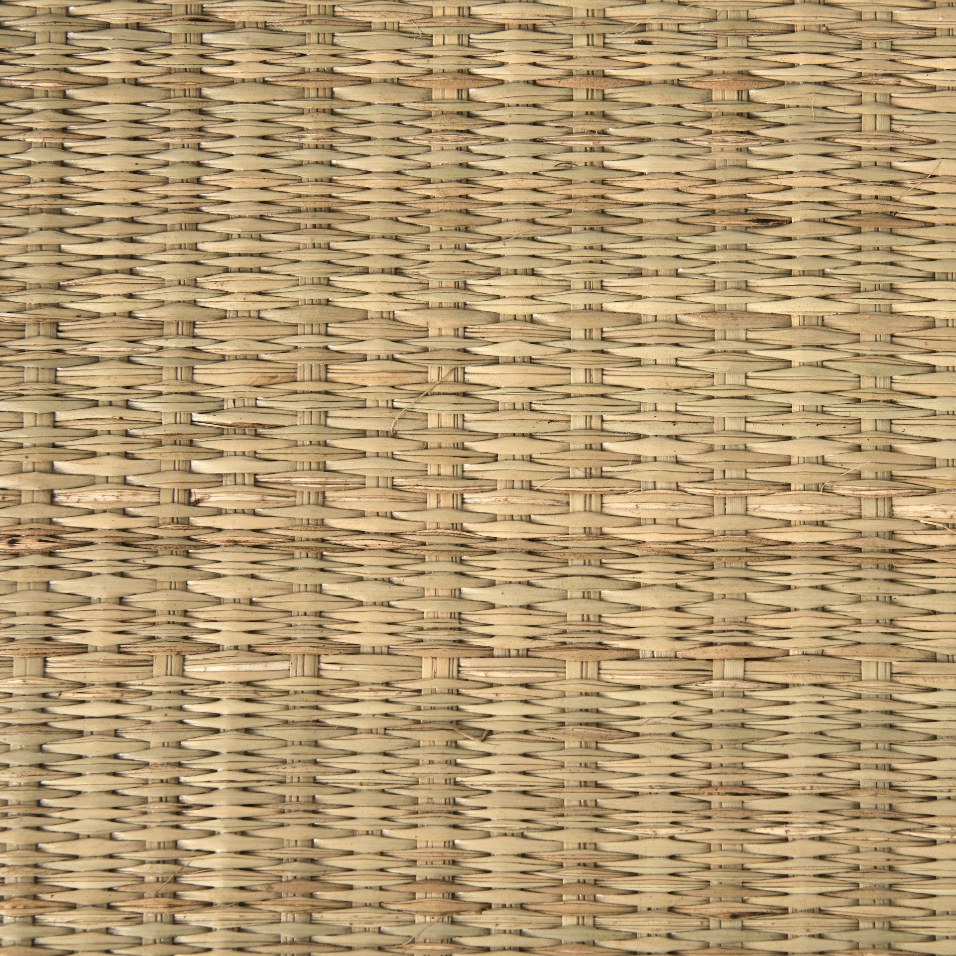 Nia  Set of 2 Light Brown Seagrass Rectangular Basket with Handles, Bins & Basket by Mercana, 18.5" length x 13.39" width x 14.57" height View 7