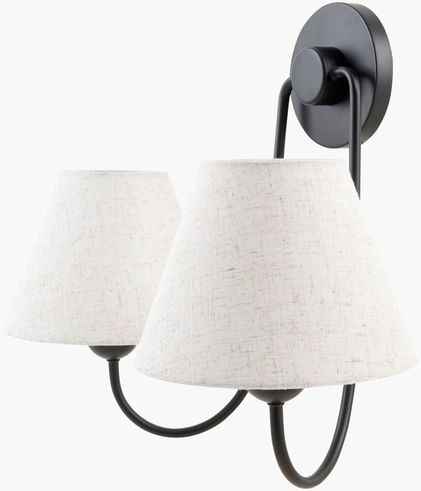 The Dillon Wall Sconce, by Surya, 13" length x 22" width x 18" height