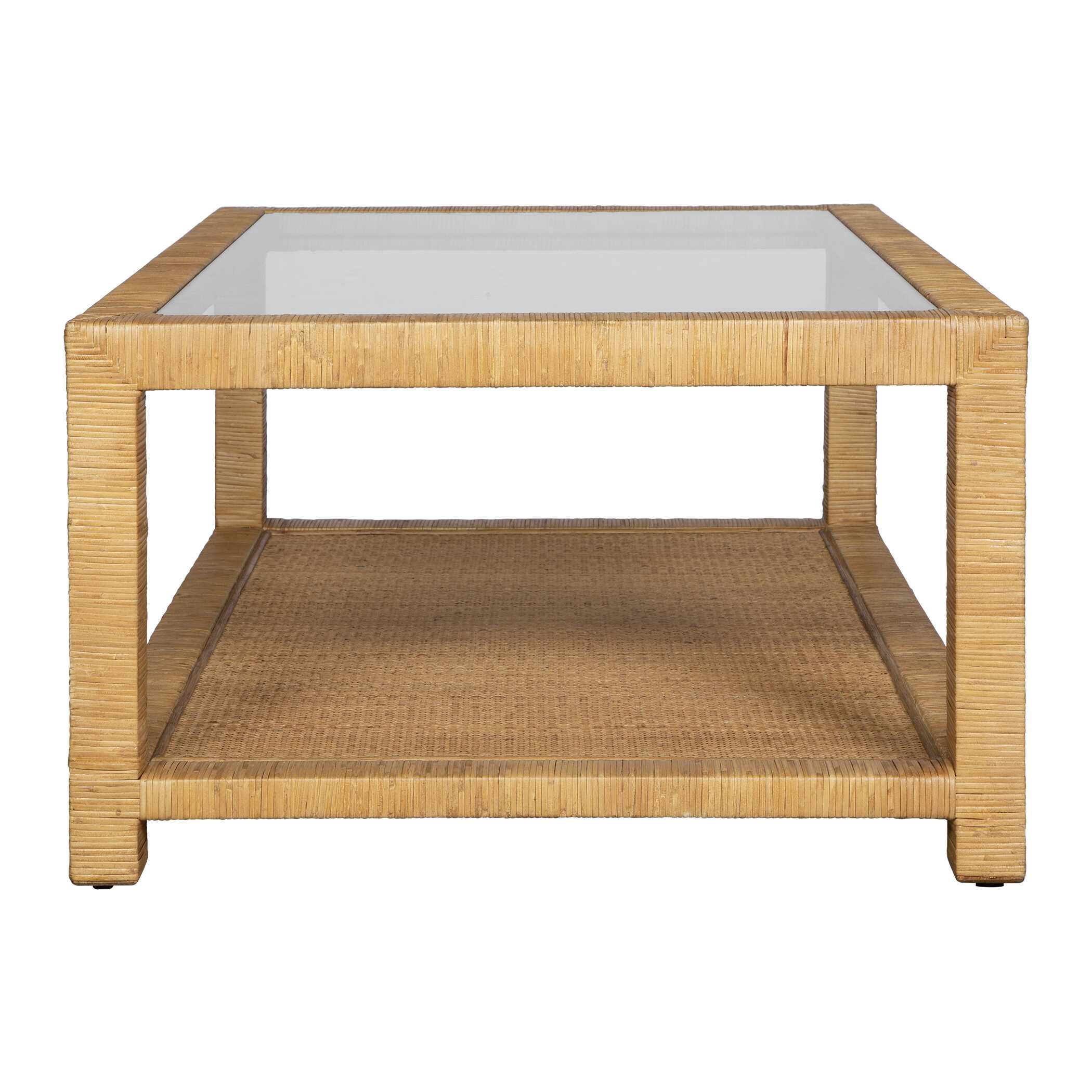 Kensing Natural Coffee Table, Furniture by Uttermost, 42" width x 17" height x 28" depth View 6