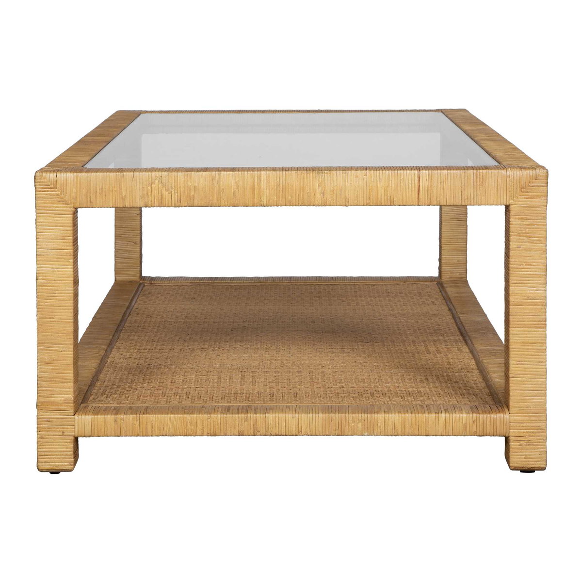 Kensing Natural Coffee Table, Furniture by Uttermost, 42" width x 17" height x 28" depth View 6