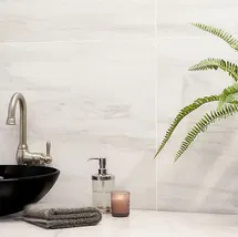 Online Designer Bathroom DreamStone Dolomite Snow 24x24 Matte Porcelain Tile