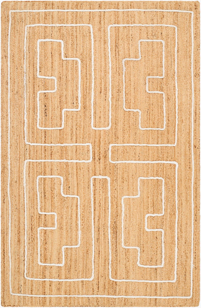 Luci Handmade Rug, by Surya, 1'6" length x 1'6" width