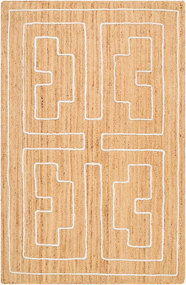 Luci Handmade Rug, by Surya, 7'6" length x 5' width