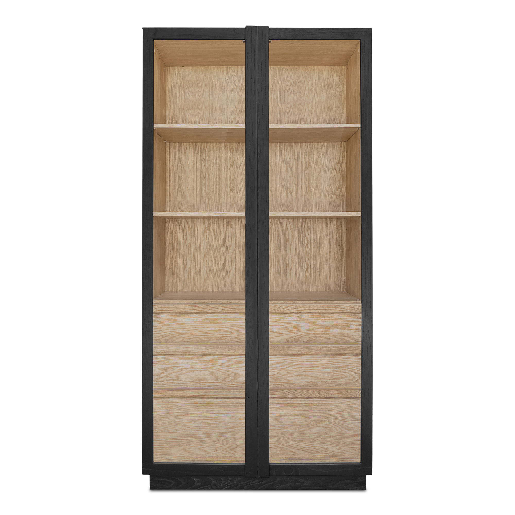 Charlotte Tall Cabinet Black large image 
