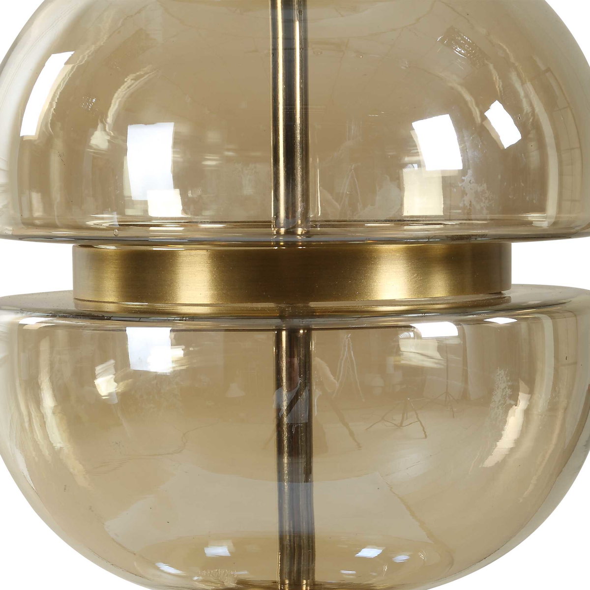 Assemble Half-Sphere Table Lamp, by Uttermost, 17" width x 35" height x 17" depth View 6