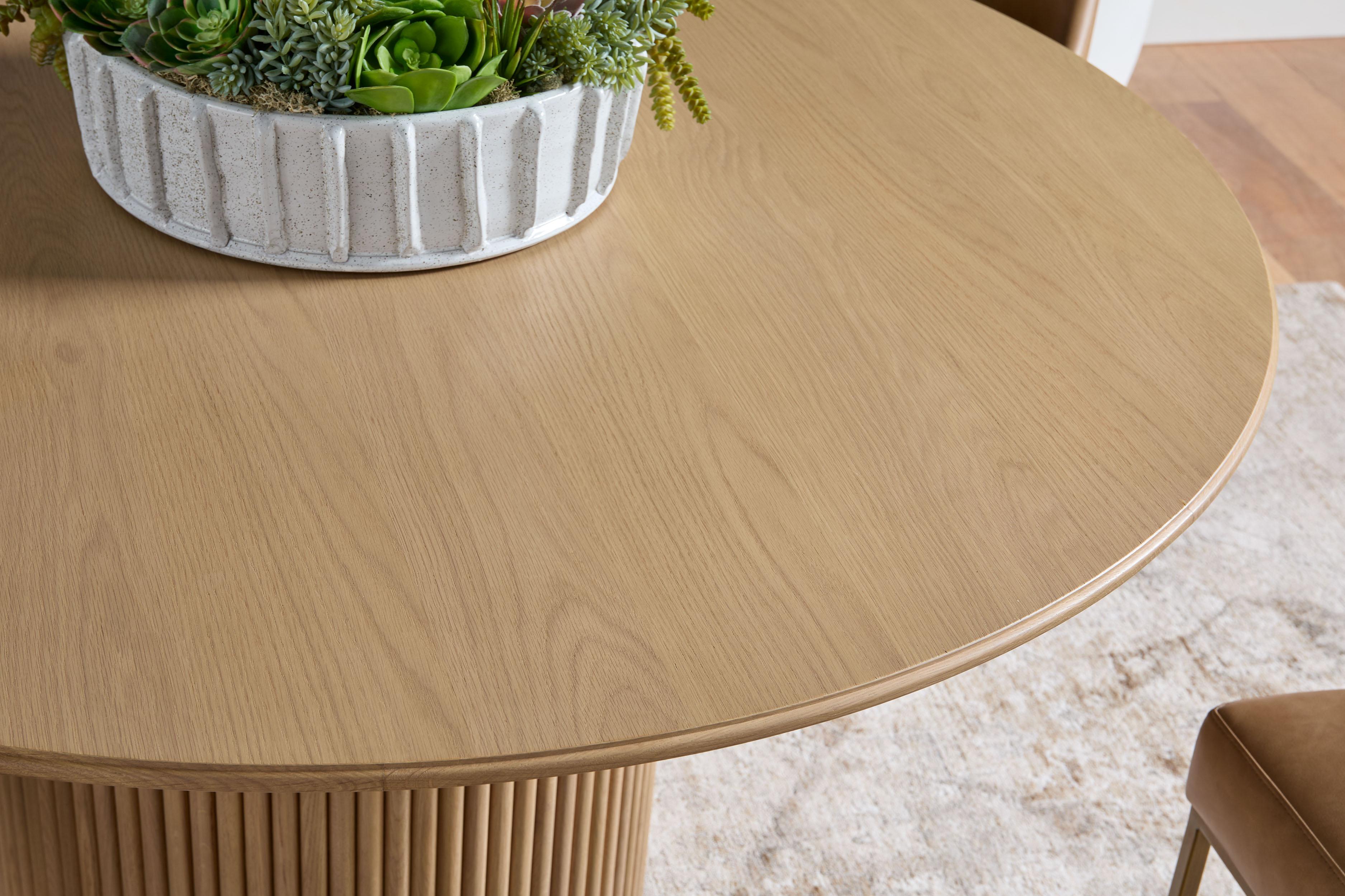 Belfast 54' Round Dining Table, by Essentials for Living, 54" width x 29.75" height x 54" depth View 6