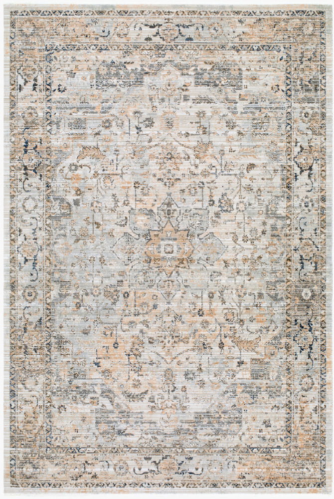 Breckley Machine Woven Rug, by Surya, 7'10.49" length x 5'2.99" width