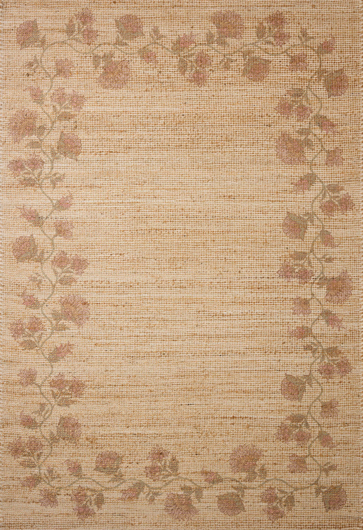 Chris Loves Julia x Loloi Rue Rug, 1'6" length x 1'6" width View 1
