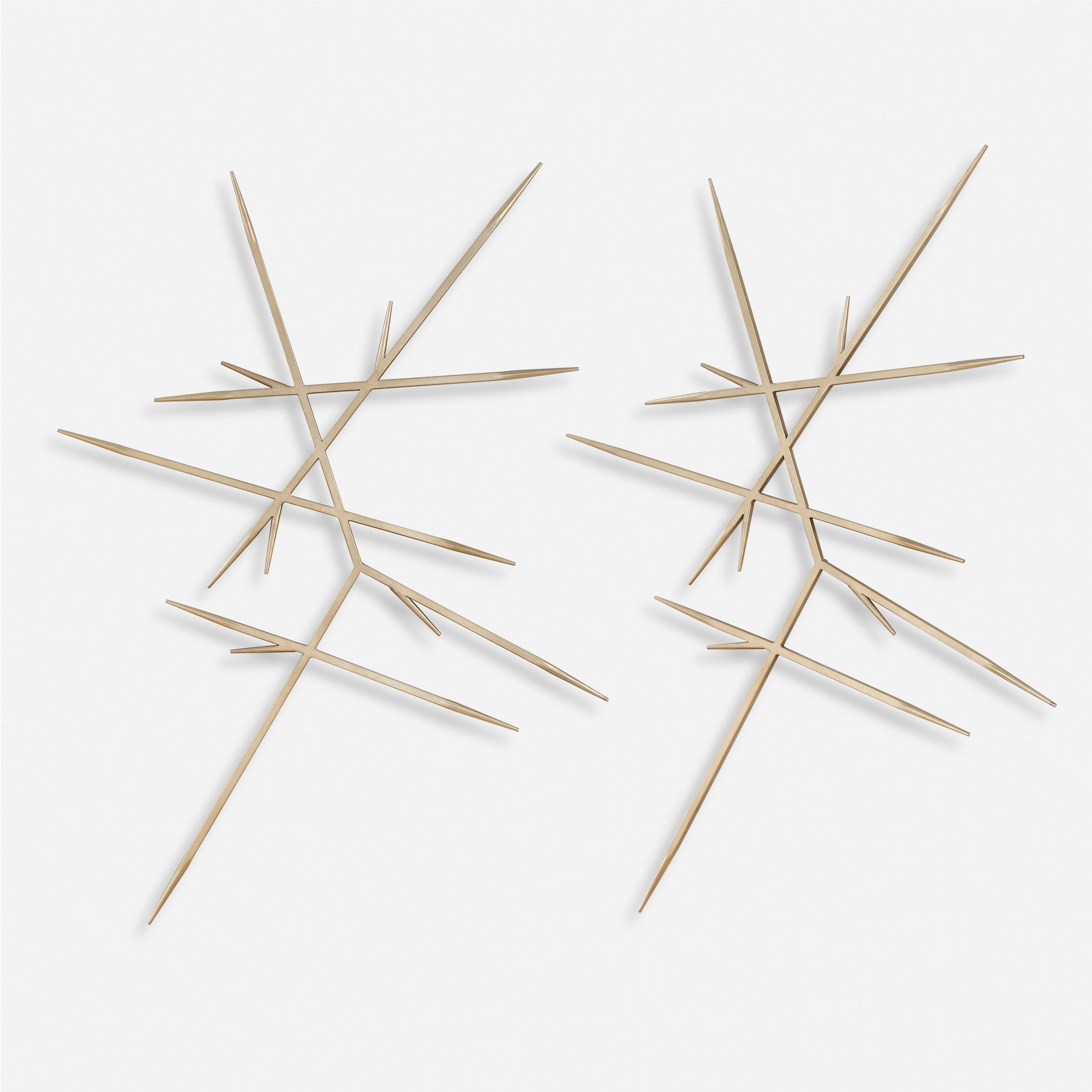 Fireworks Silver Wall Decor Set/2 Fireworks Silver Wall Decor Set/2 large image