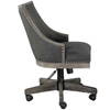 Aidrian Charcoal Desk Chair, Accent Chair by Uttermost, 22.5" width x 39" height x 25" depth thumbnail 5