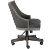 Aidrian Charcoal Desk Chair, Furniture by Uttermost, 22.5" width x 39" height x 25" depth thumbnail 5