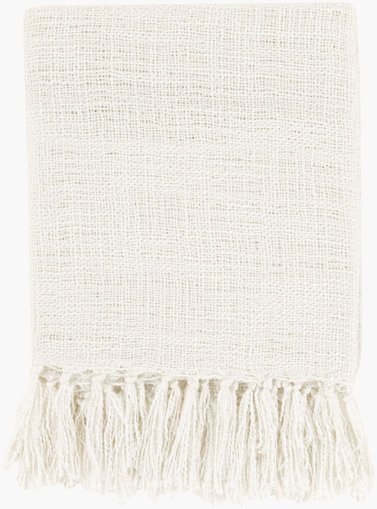 Tilda Throw, Blankets & Throw by Surya, 59" length x 51" width