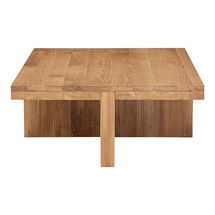 Online Designer Living Room Folke 50" Rectangle Coffee Table, Oak