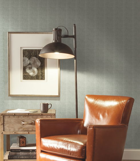 Shirting Plaid Green Wallpaper