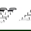 Piazza Outdoor Barstool Black - Set Of Two thumbnail 2