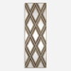 Tahira Geometric Argyle Pattern Wall Mirror thumbnail 0