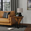 Hardy Inverted Obelisk Table, Side & End Table by Sarreid, 18" length x 18" width x 25" height thumbnail 14