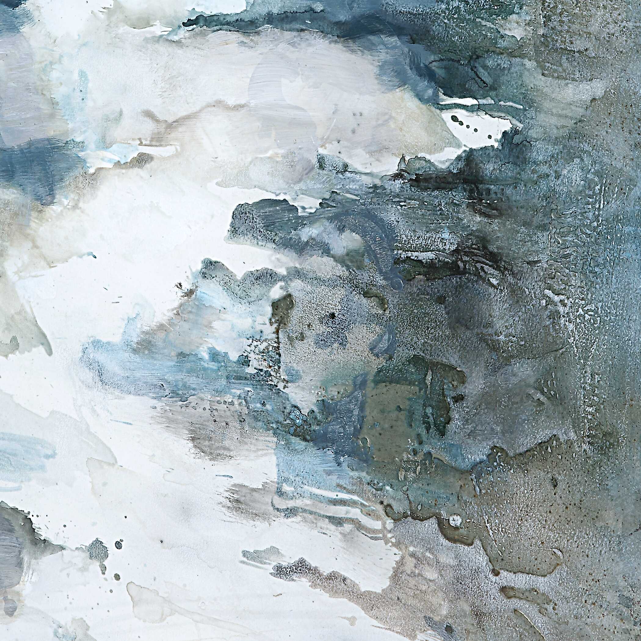 Lakeside Grande Framed Abstract Print, Painting by Uttermost, 40" width x 60.25" height x 2.25" depth View 5