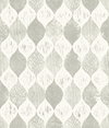 Garden Trowel Woodblock Print Grey Wallpaper, by York Wall, 33' length x 1'8.5" width x 0.02" depth thumbnail
