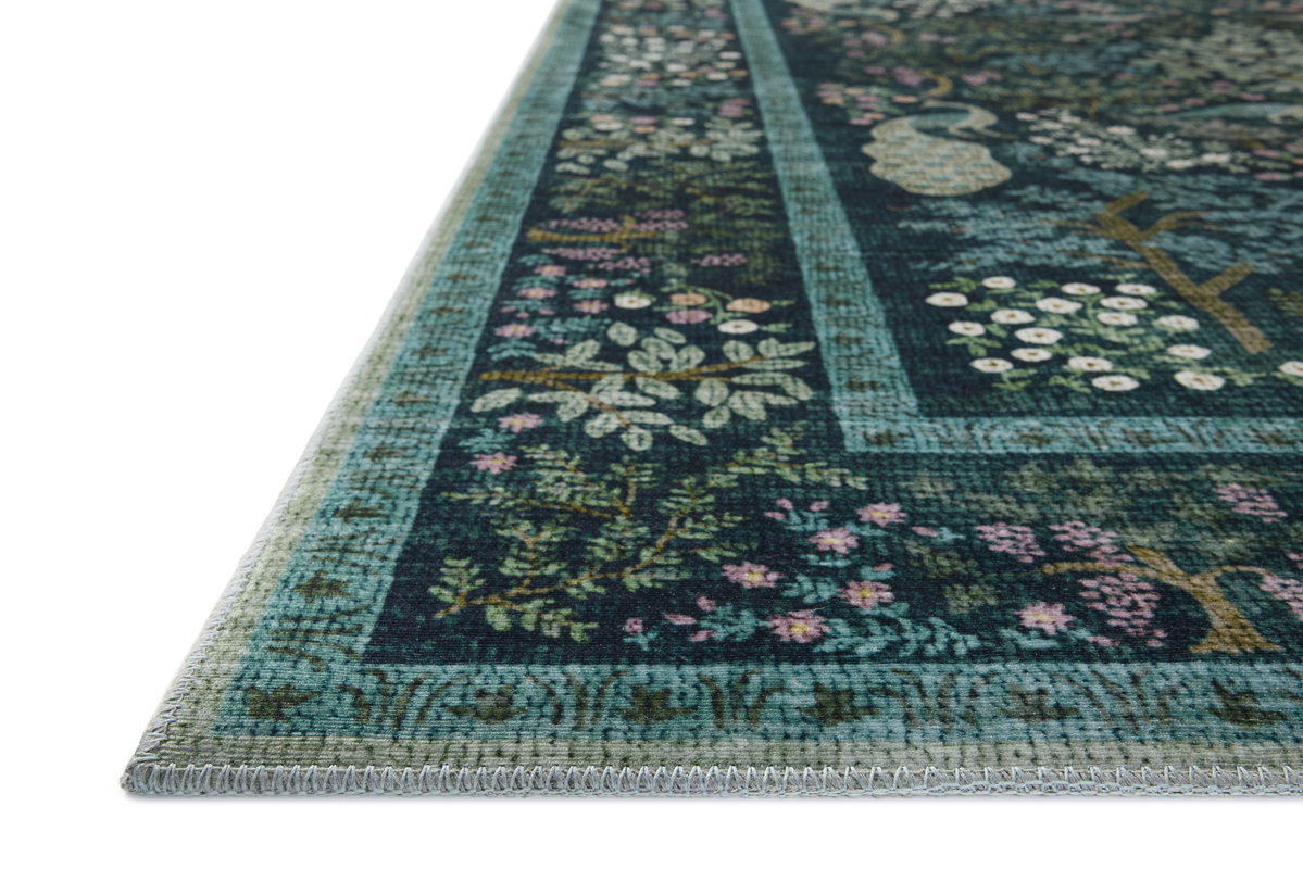 Rifle Paper Co. x Loloi Canopy Rug, 2'3" length x 3'9" width View 3
