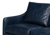 Alehandro Leather Sofa  Chateau Blue thumbnail 9