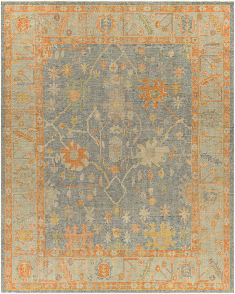 Antique One of a Kind Handmade Rug, by Surya, 13'6" length x 10'8" width