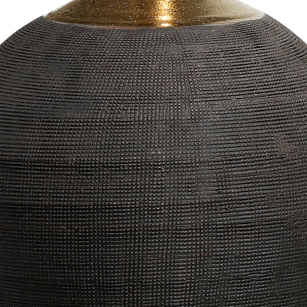 Arnav Matte Black Bottles Set/2, Vase by Uttermost, 8.5" width x 16.5" height x 8.5" depth View 4