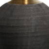 Arnav Matte Black Bottles Set/2, Vase by Uttermost, 8.5" width x 16.5" height x 8.5" depth thumbnail 4
