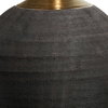 Arnav Matte Black Bottles Set/2, Vase by Uttermost, 8.5" width x 16.5" height x 8.5" depth thumbnail 4