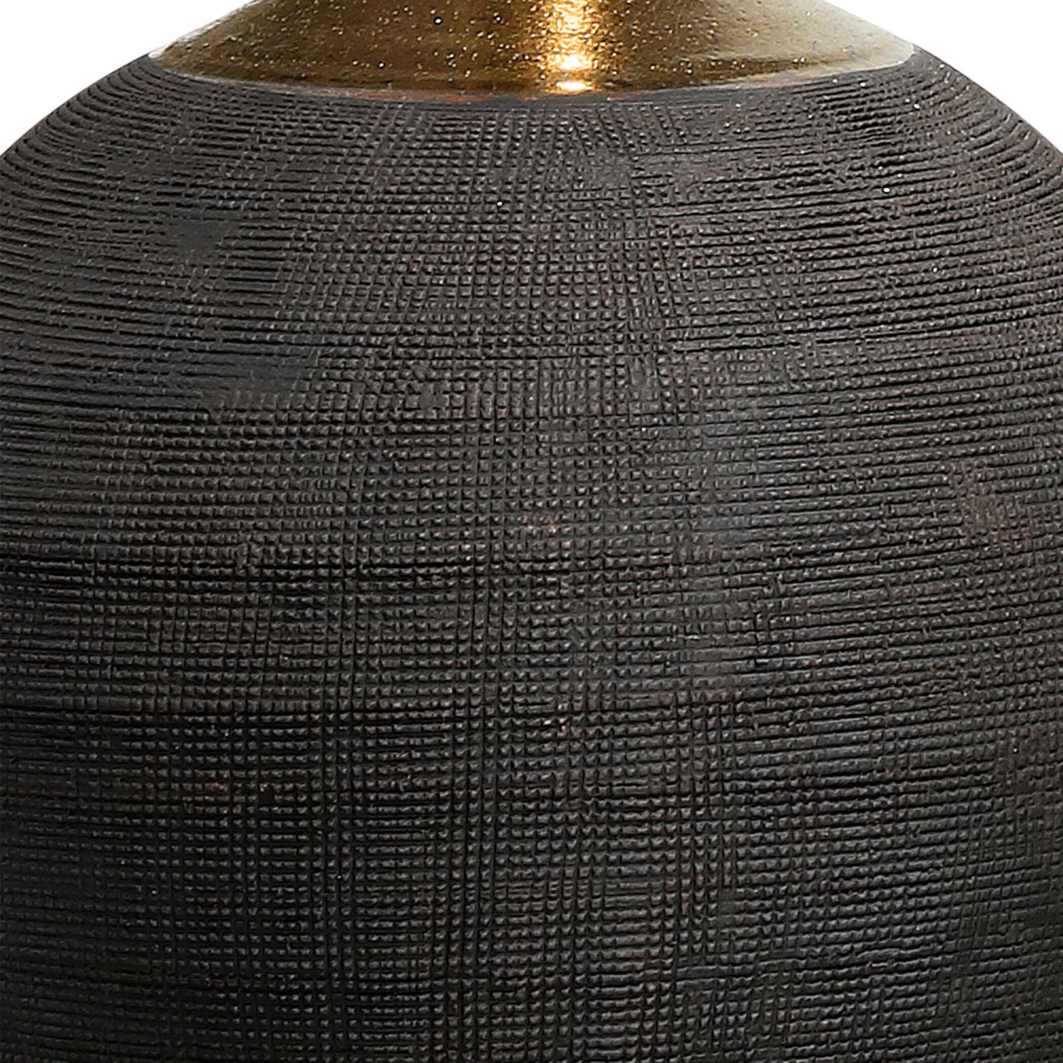 Arnav Matte Black Bottles Set/2 large image 