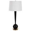 Brielle Polished Black Table Lamp, by Uttermost, 16" width x 35" height x 16" depth thumbnail 5