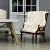 Irish Chair, by Sarreid, 2'9" length x 2'8" width x 3'8" height thumbnail 8