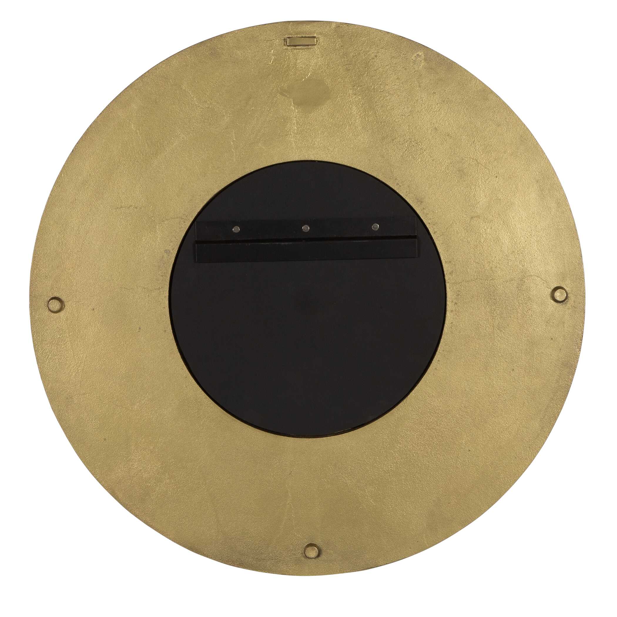 Axel Round Brass Mirror, by Uttermost, 30" width x 30" height x 1.5" depth View 7