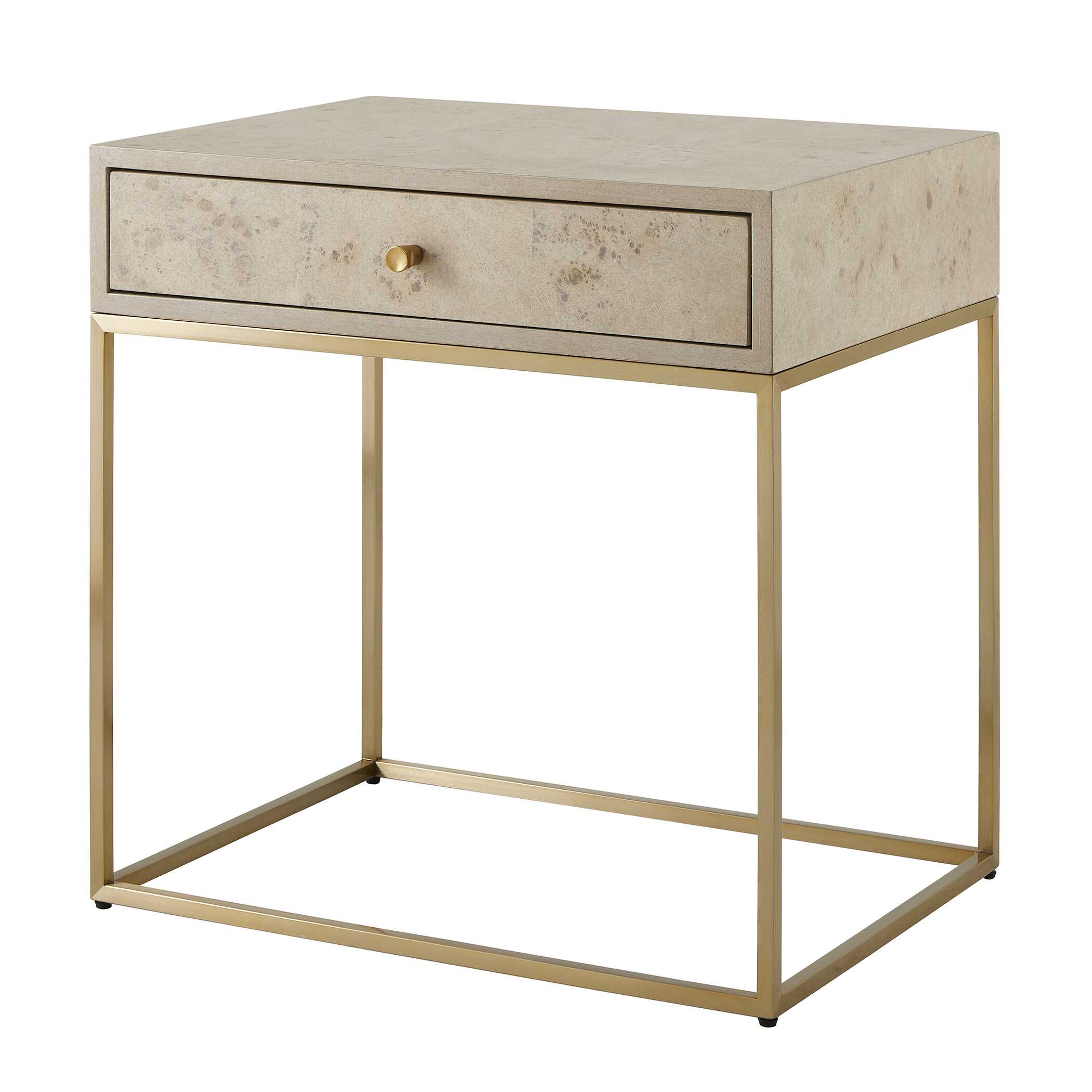 Pembrook Light Washed Side Table large image 
