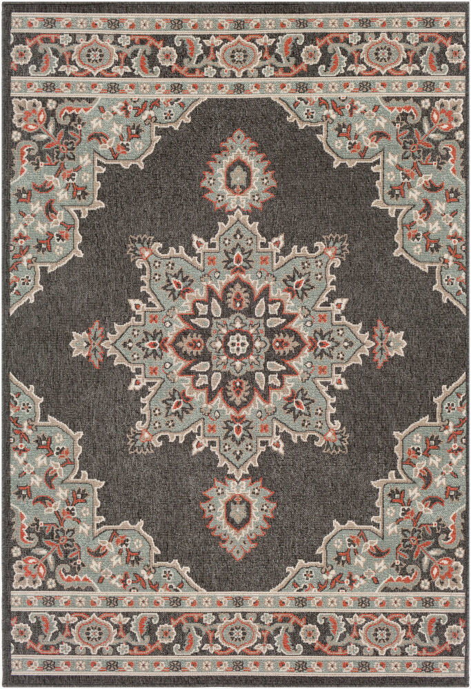 Alfresco Machine Woven Rug, by Surya, 1'5.72" length x 1'5.72" width