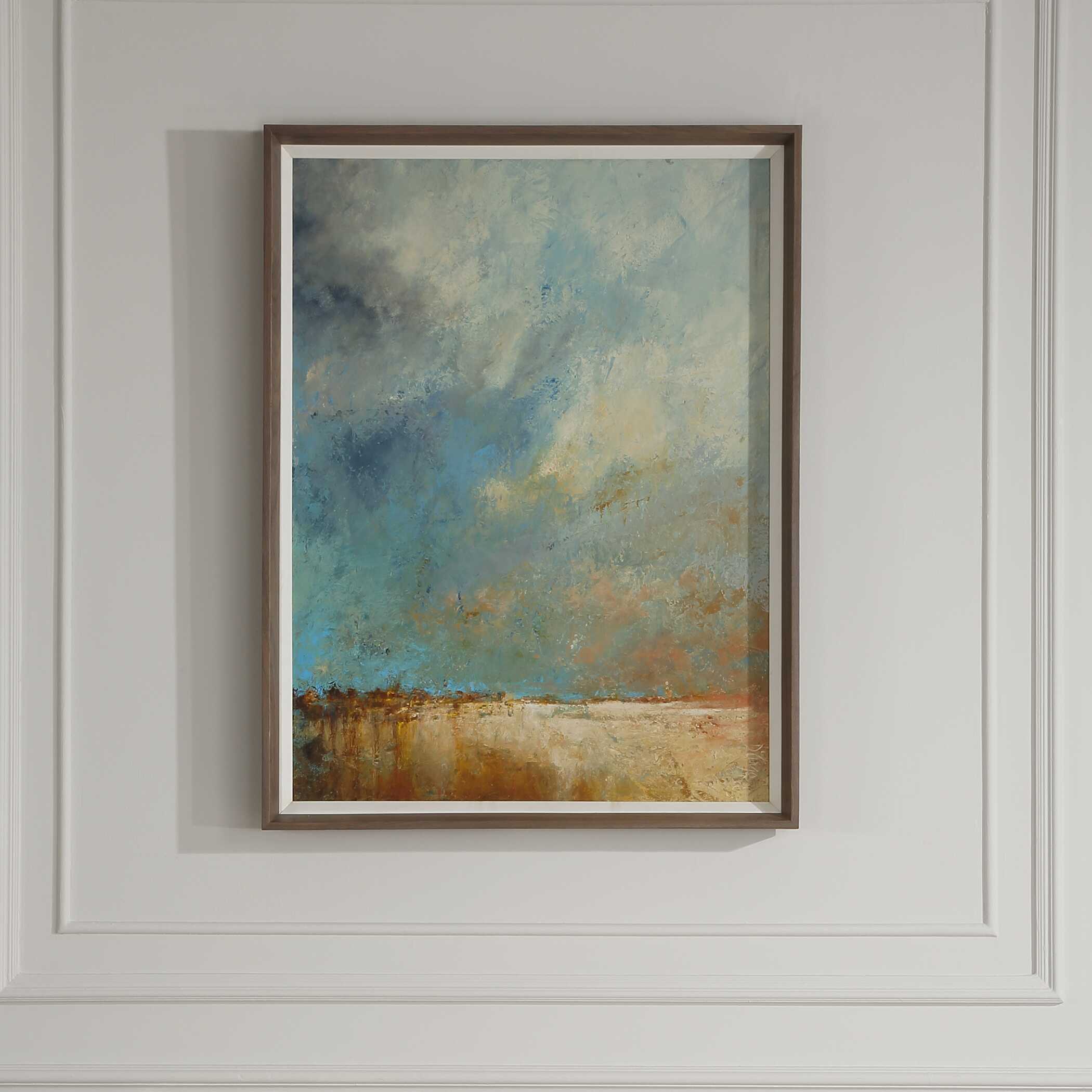 Vista Grande Framed Desertscape Print large image 